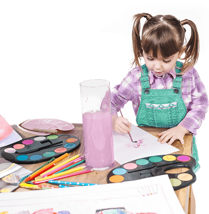 kid painting